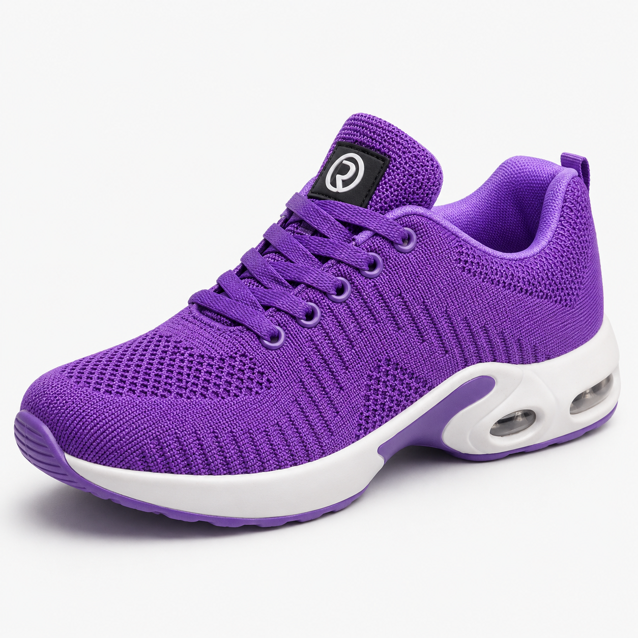 RooVet AeroFlex CloudStep Women’s Sneakers – Breathable Knit Air-Cushion Casual Walking Shoes