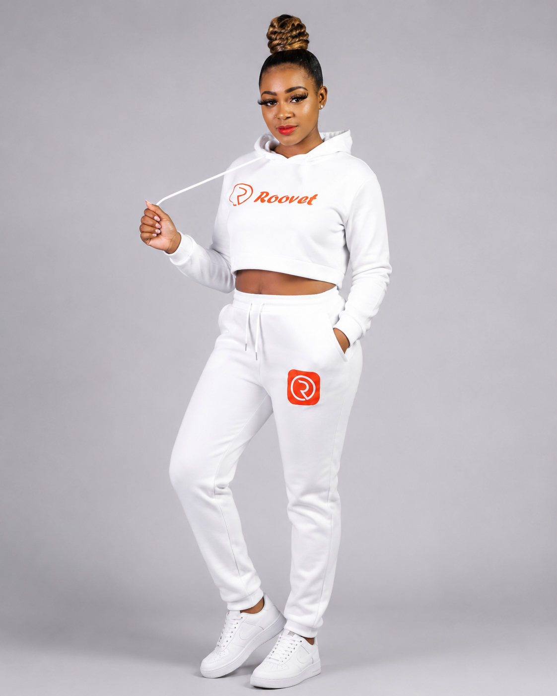 Roovet CozyLuxe Women’s Matching Sweatshirt & Jogger Set