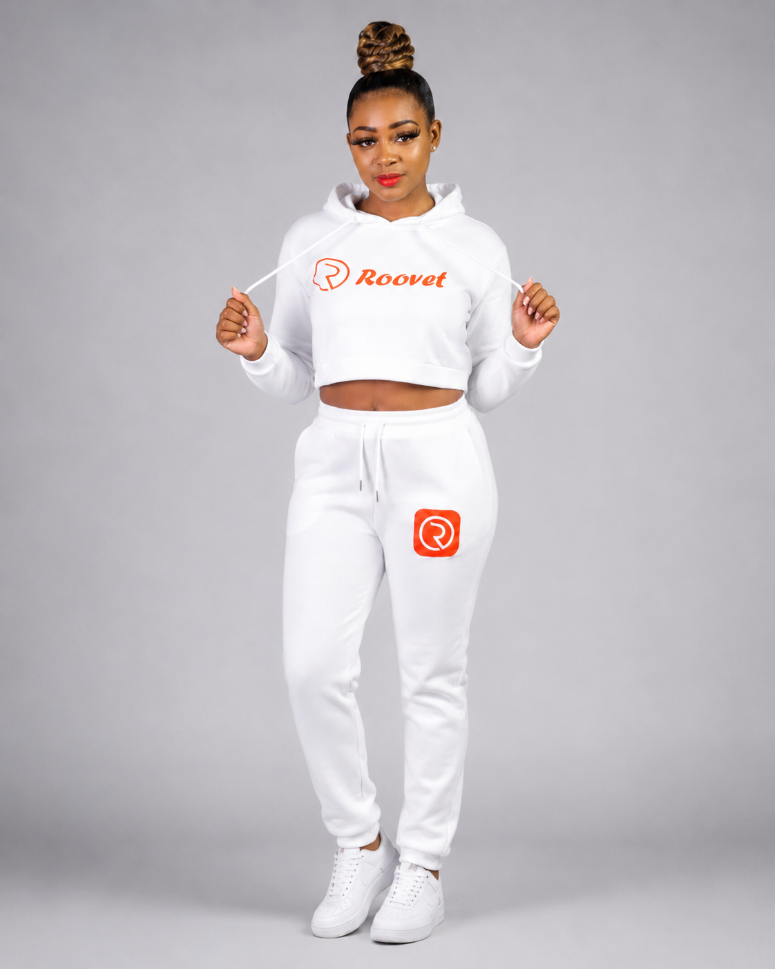 Roovet CozyLuxe Women’s Matching Sweatshirt & Jogger Set thumbnail 1