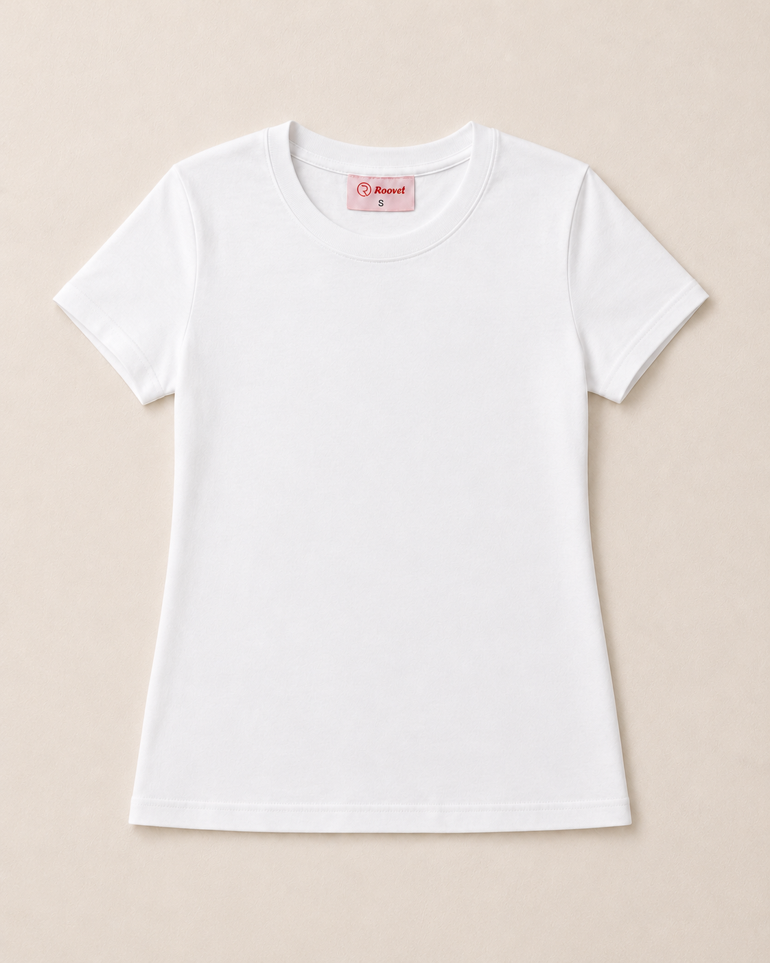 Roovet PureForm Women’s Classic White Tee thumbnail 2