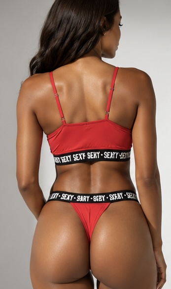 Roovet Siren Sport Logo-Band Bikini Set thumbnail 3