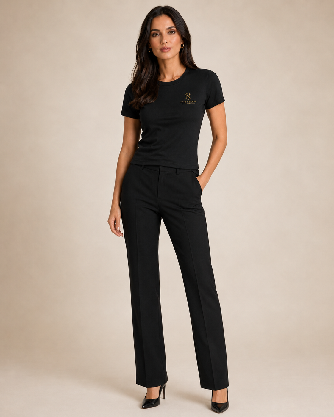 Toni Nelson Signature Luxury Tee – Women’s Premium Cotton T-Shirt thumbnail 1
