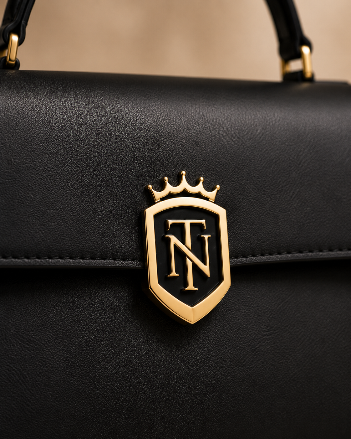 Toni Nelson Crown Signature Leather Bag thumbnail 5