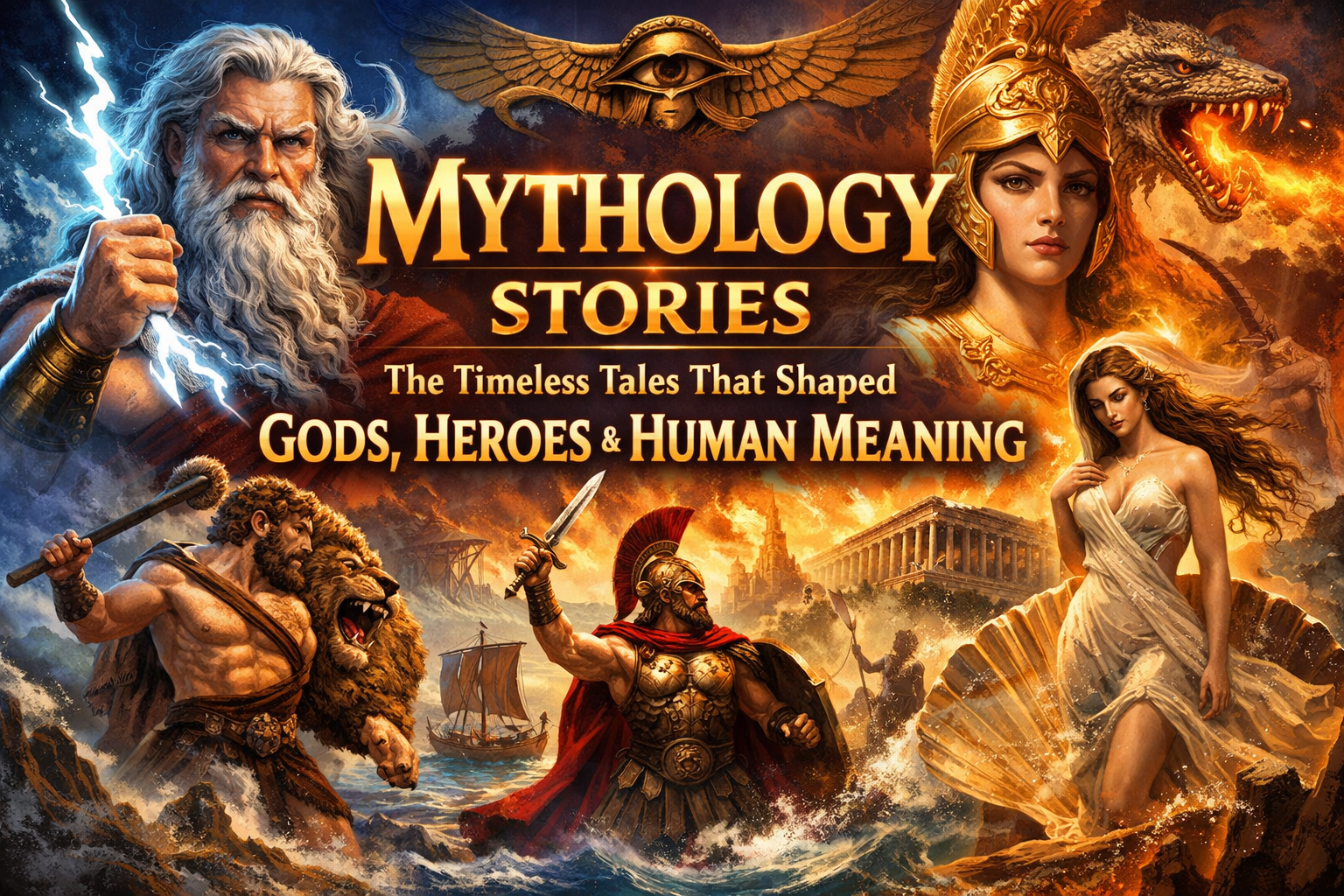 Mythology Stories: The Timeless Tales That Shaped Gods, Heroes, and Human Meaning