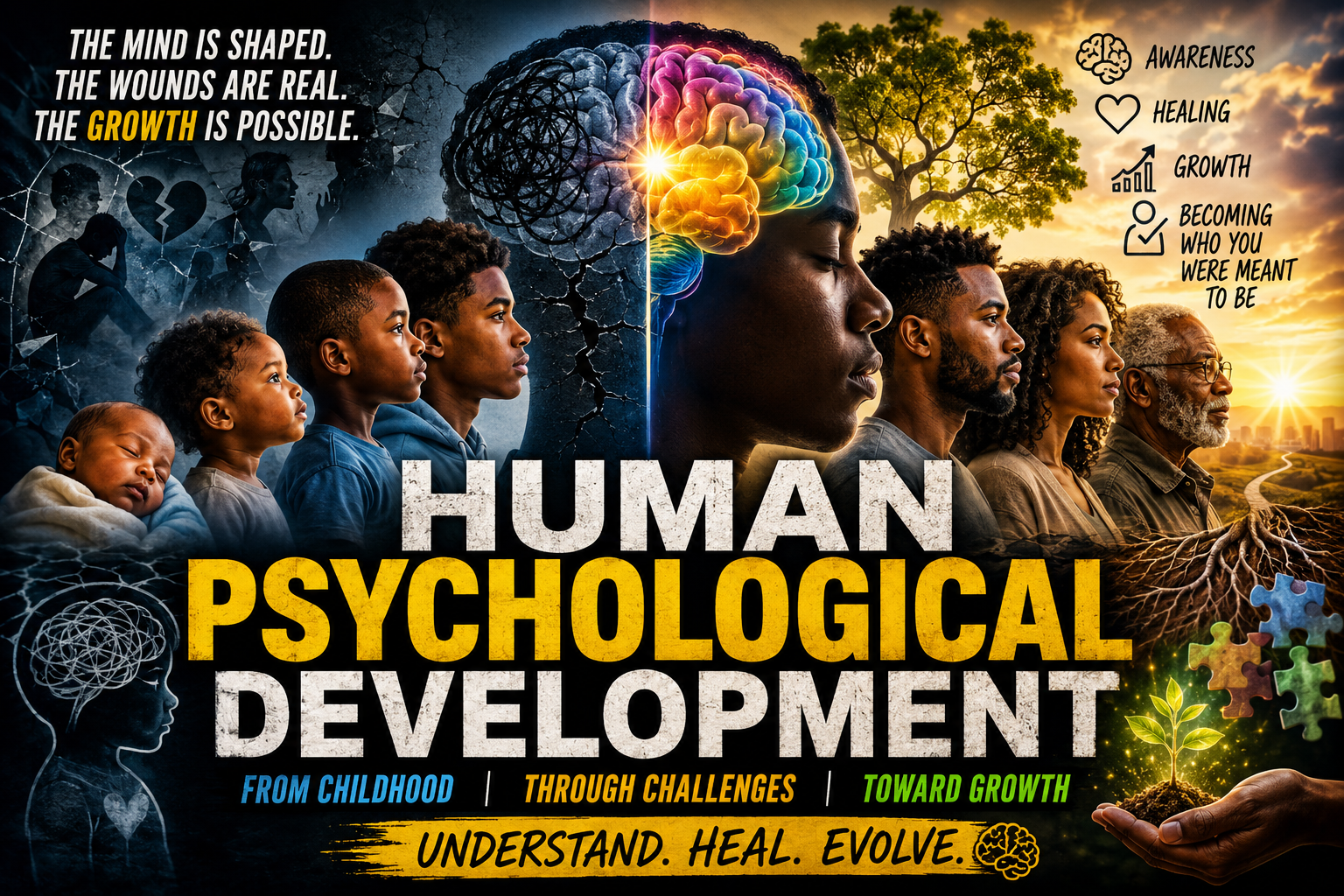 Human Psychological Development: How the Mind, Emotions, Identity and Behavior Evolve Across Life